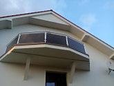 balkón-bezpečnostné sklo